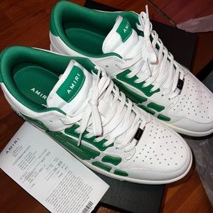 AMIRI Skel- Top Green Sneakers